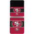 NFL San Francisco 49ers Zone Block Galaxy Z Flip4 5G Skin